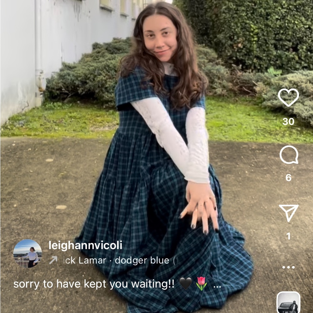 Gingham Dress